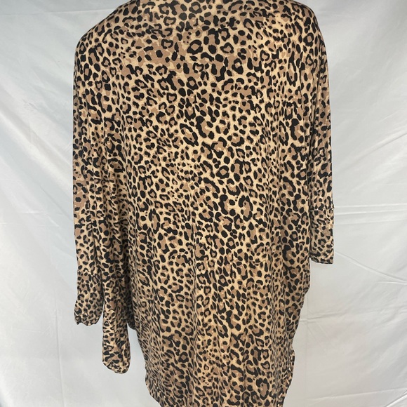 Zenana Outfitters Cheetah Cardigan- Women’s Small - Picture 3 of 5